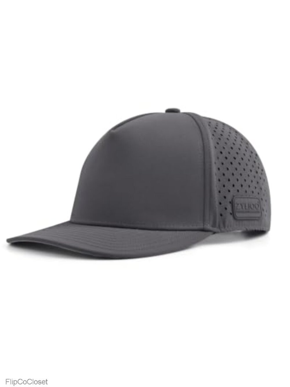 XXL Performance Snapback Hat for Big Heads Laser Vented 5 Panel Cap